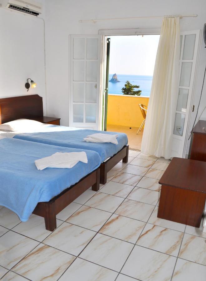 Holiday Apartments Maria With Pool And Panorama View - Agios Gordios Beach Exterior photo