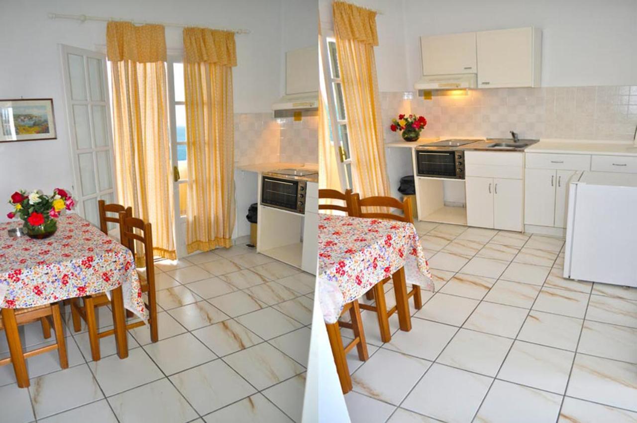 Holiday Apartments Maria With Pool And Panorama View - Agios Gordios Beach Exterior photo