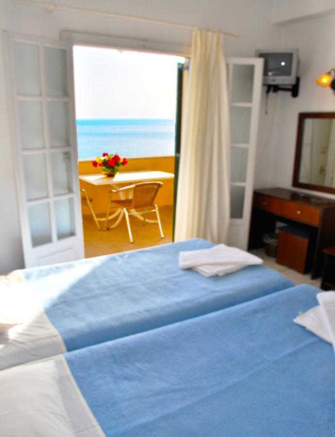 Holiday Apartments Maria With Pool And Panorama View - Agios Gordios Beach Exterior photo